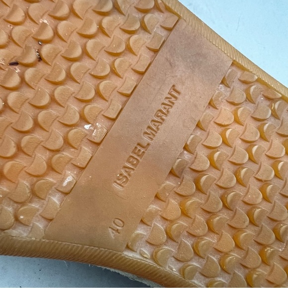 ISABEL MARANT- Bryce Suede and Leather Sneakers 40 - Picture 12 of 12